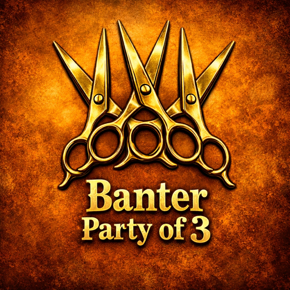 Banter Party Of 3 at Blades & Banter in Beech Island, SC