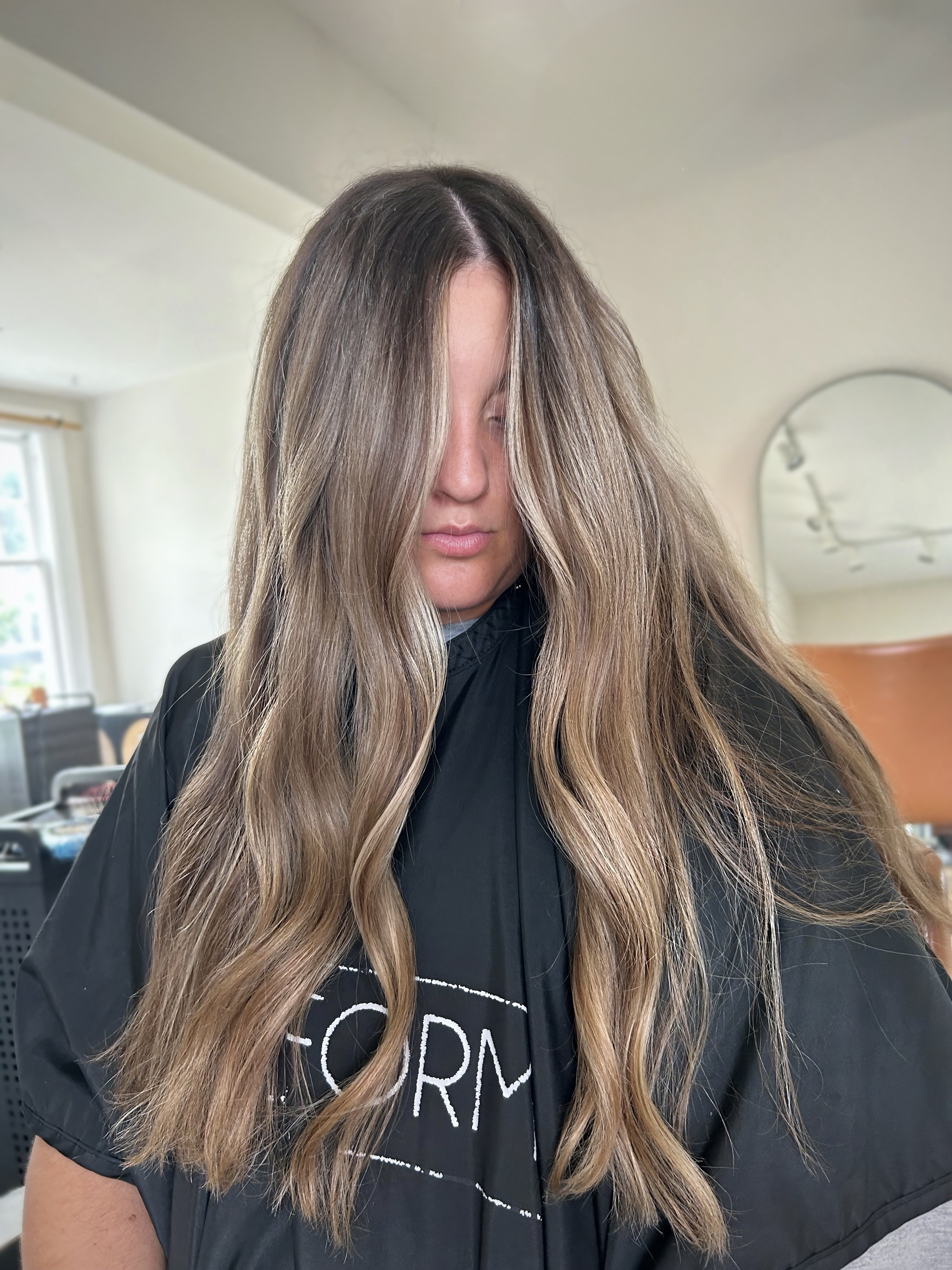 Hair Extension Blowout
