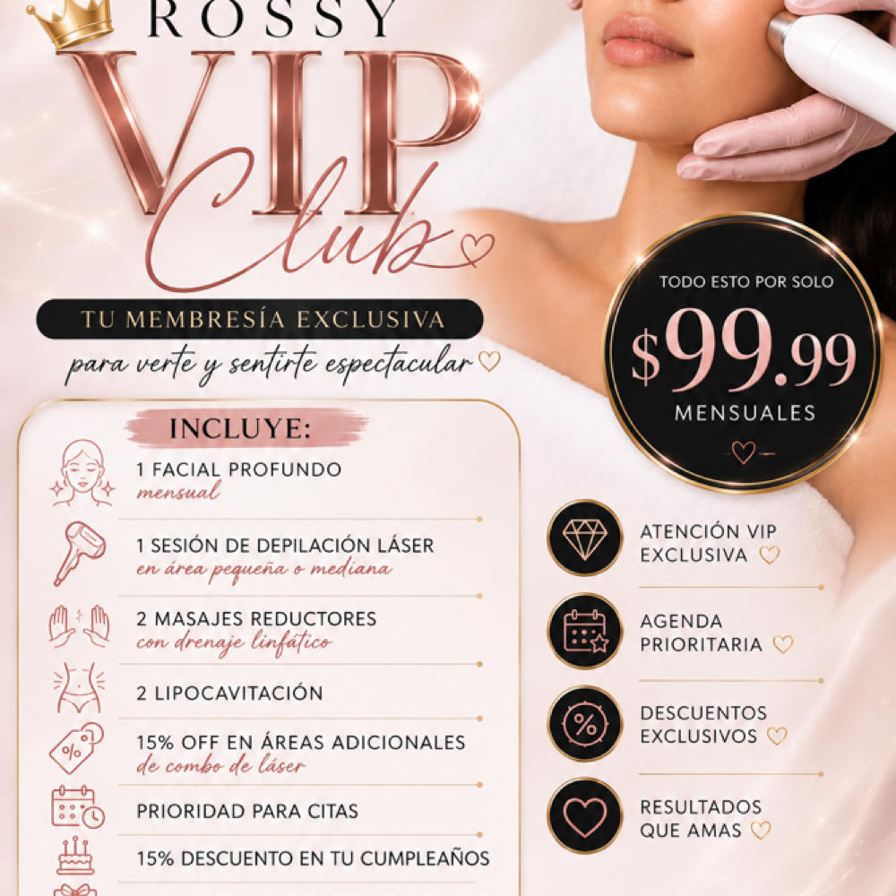Rossy VIP Club at RossyEstetic in Metaire, LA