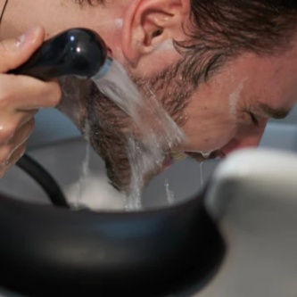Beard Wash at Finalcut Artistry in Strongsville, OH