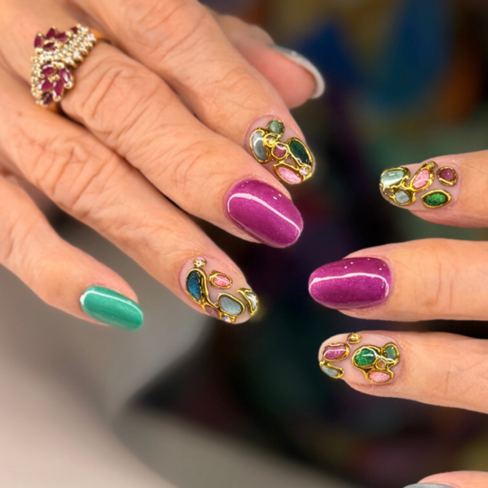 Tier 2 Nail Art at His & Hers Barbershop and Salon in Painesville, OH