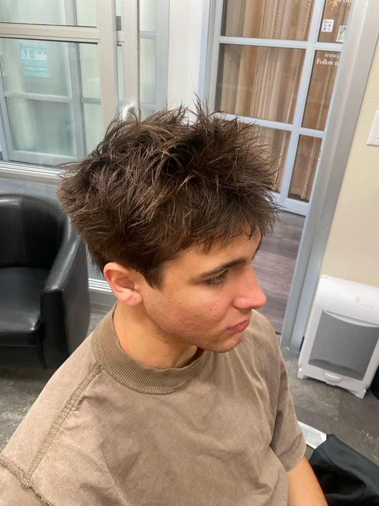 Men's Haircut at Veronica Rivera Panno in CA, CA
