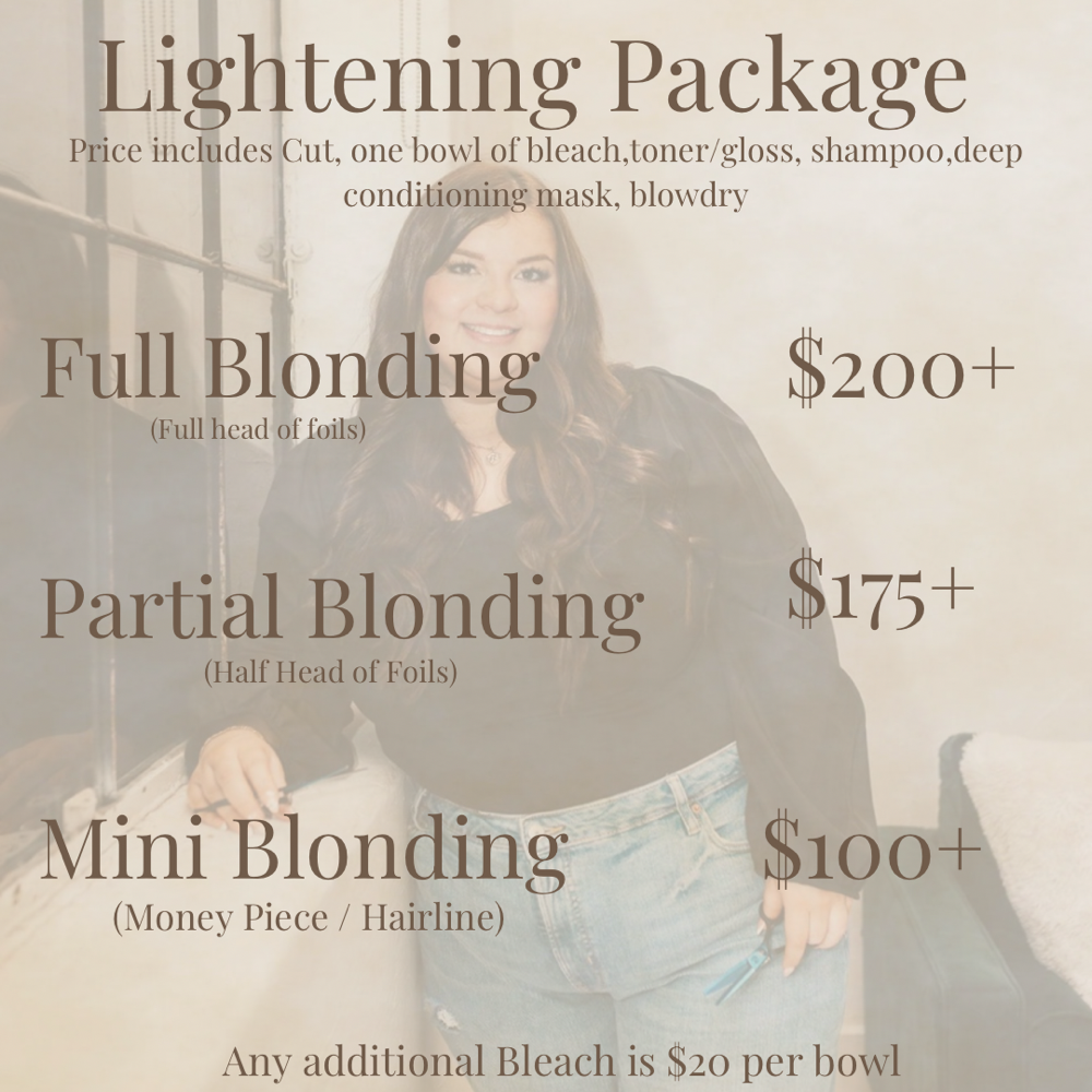 Mini Blonding (10 Foils Or Less)