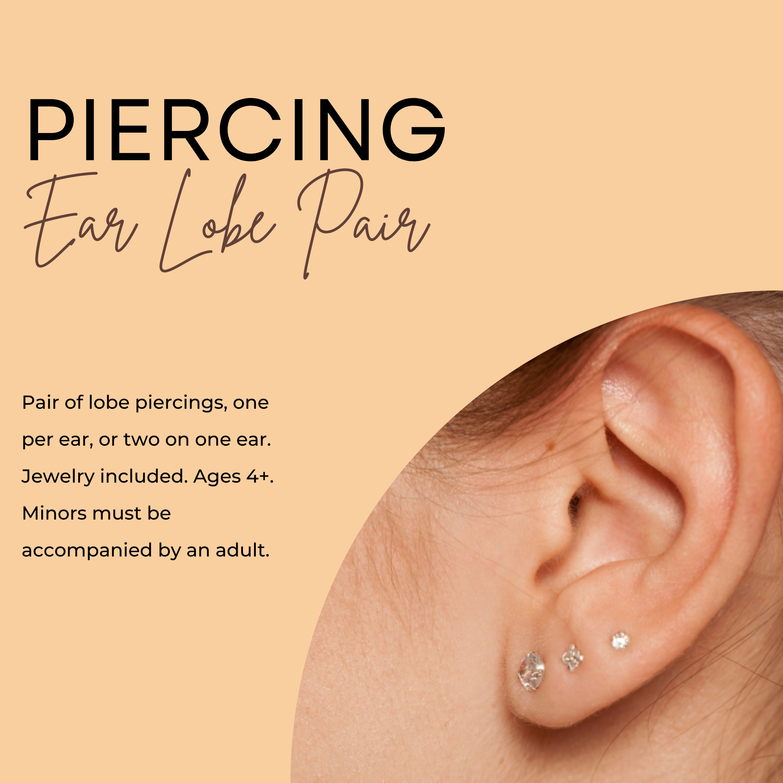 Ear Lobes (Pair)