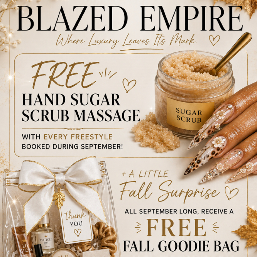 FREE Hand Sugar Scrub Massage at Blazed Empire in Tampa, FL