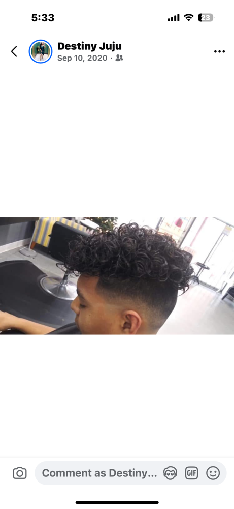 Perm at D'Luxx Beauty in San Antonio, TX