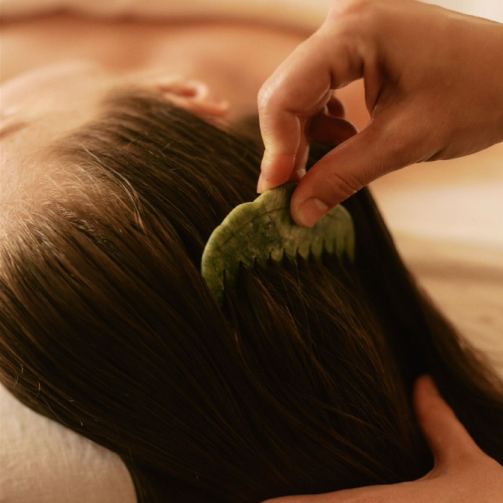 Warm Oil Scalp Massage at Medicinal Massage in Fort Worth, TX