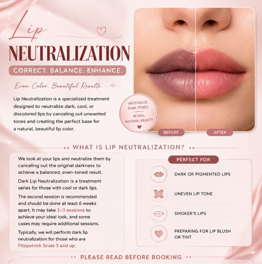 LIP NEUTRALIZATION at Blink By Jenny lashes & brows studio in Jacksonville, FL