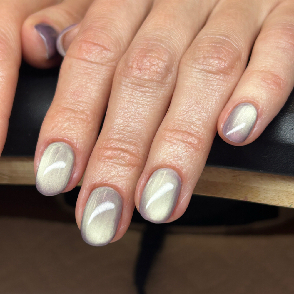 Structured Mani Solid Color at Lucky Lacquer Studio in Minneapolis, MN