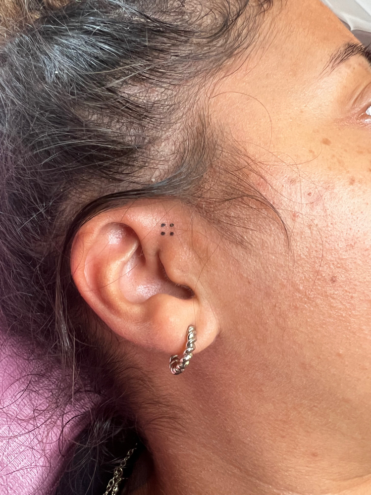 Ear Adornment Tattoos