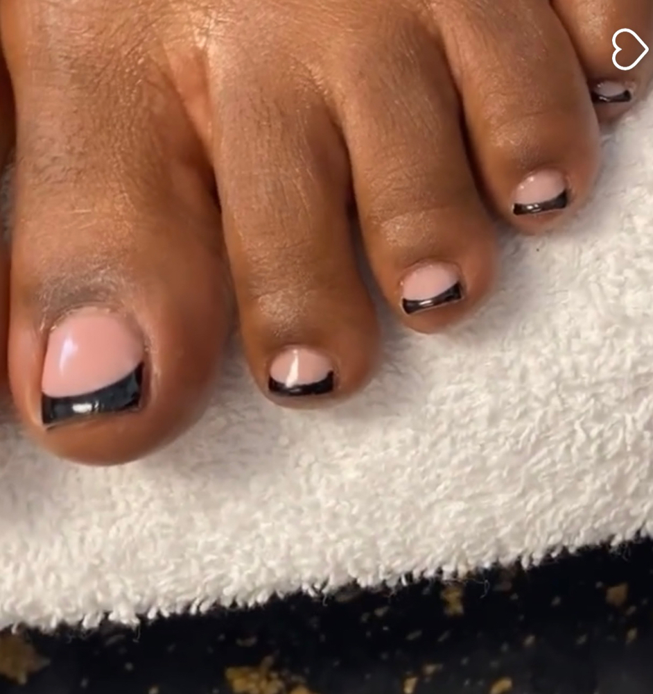 Gel Polish Toes Only