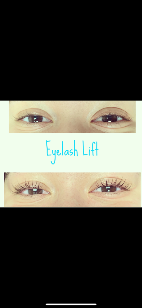 EyeLash Lift Only With hand Dip
