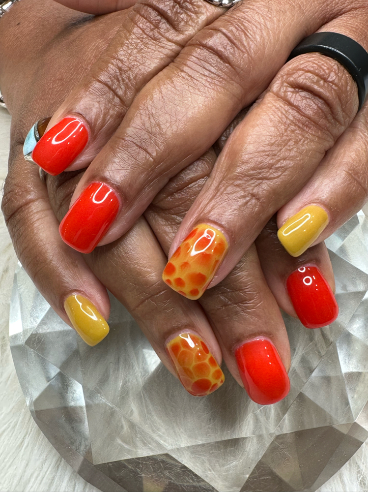 Gel Fullset With Gel Polish