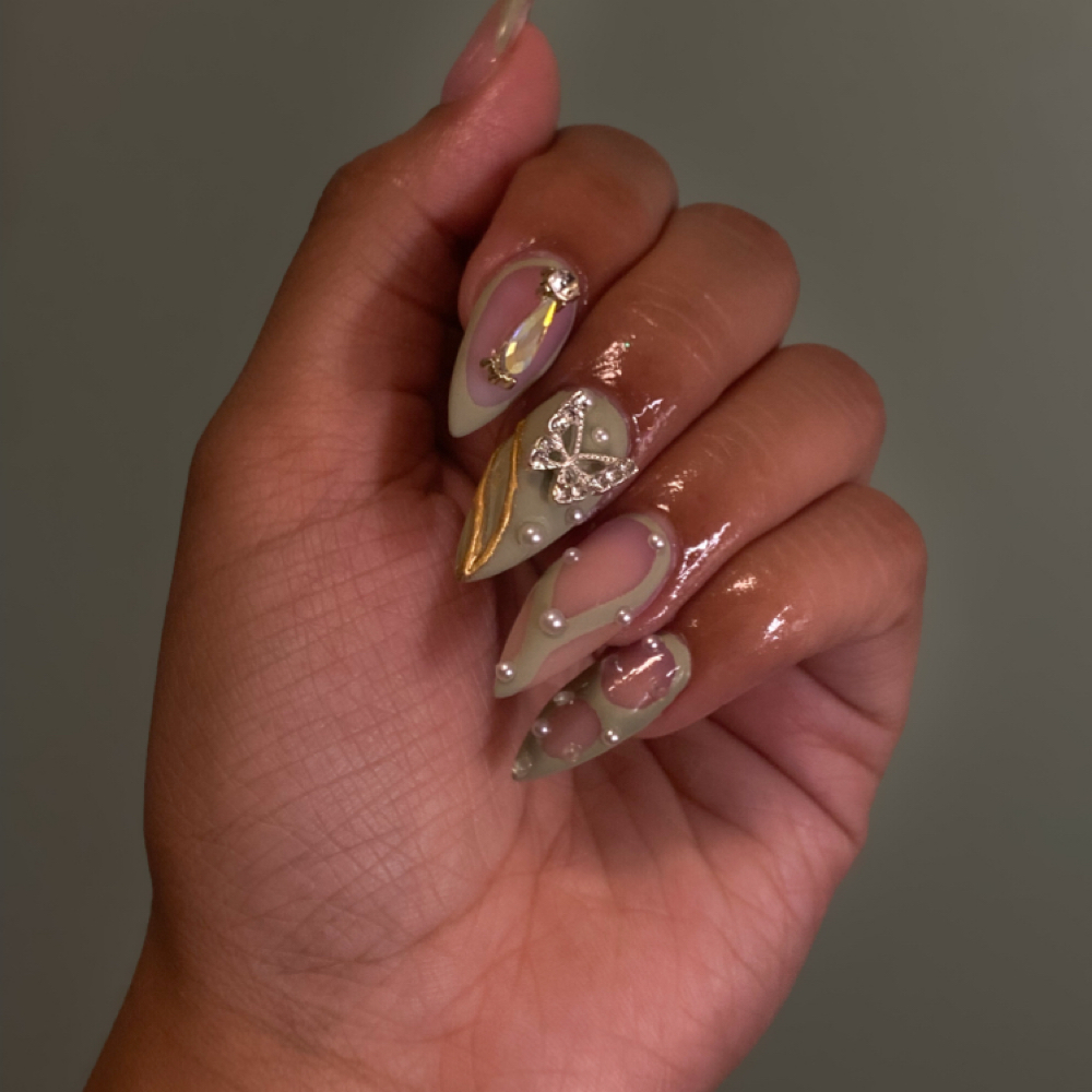 Medium Full Set at Simplynailsbyseriah in Wauchula, FL