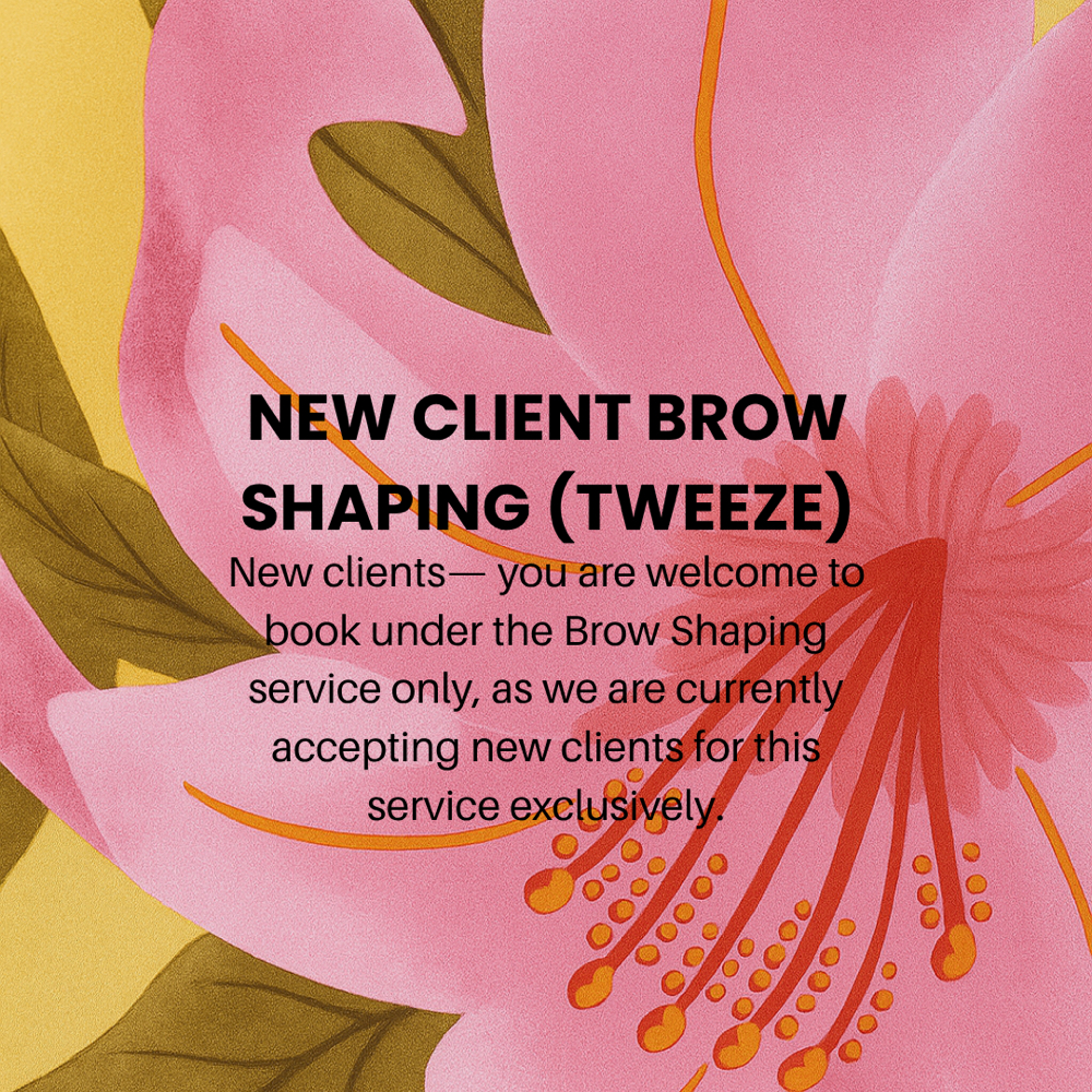 NEW CLIENT Brow Shaping (Tweeze) at Archemy Brows & Beauty in Anchorage, AK