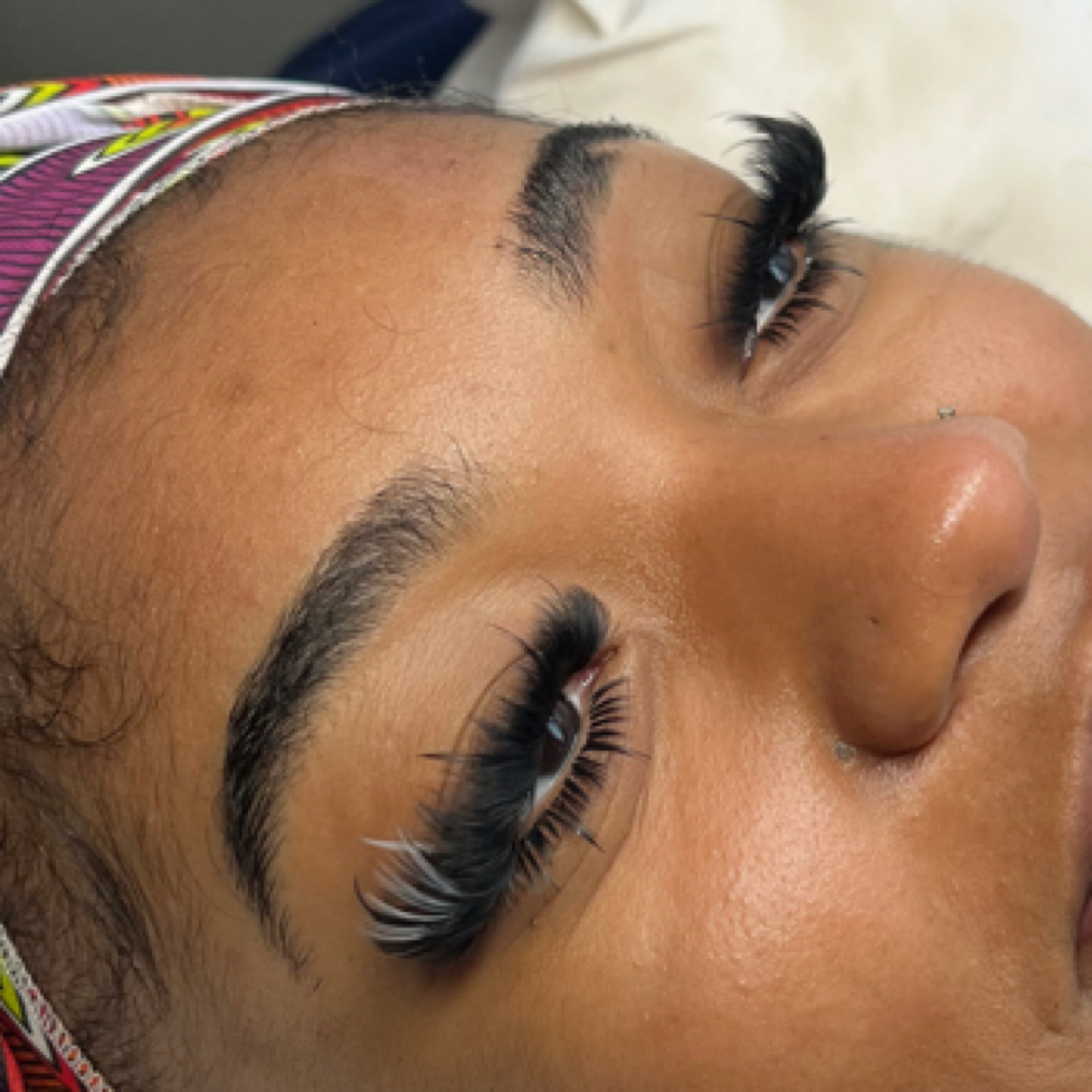Color/ Glitter Lashes at Minks X Dae in Hammond, LA