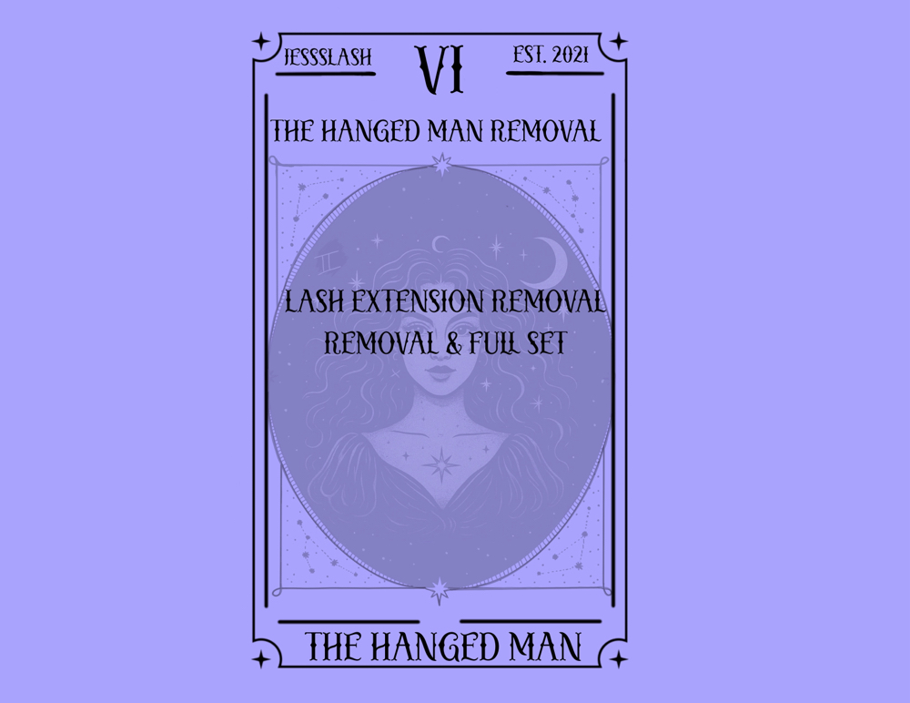 The Hanged Man - Lash Ext Removal