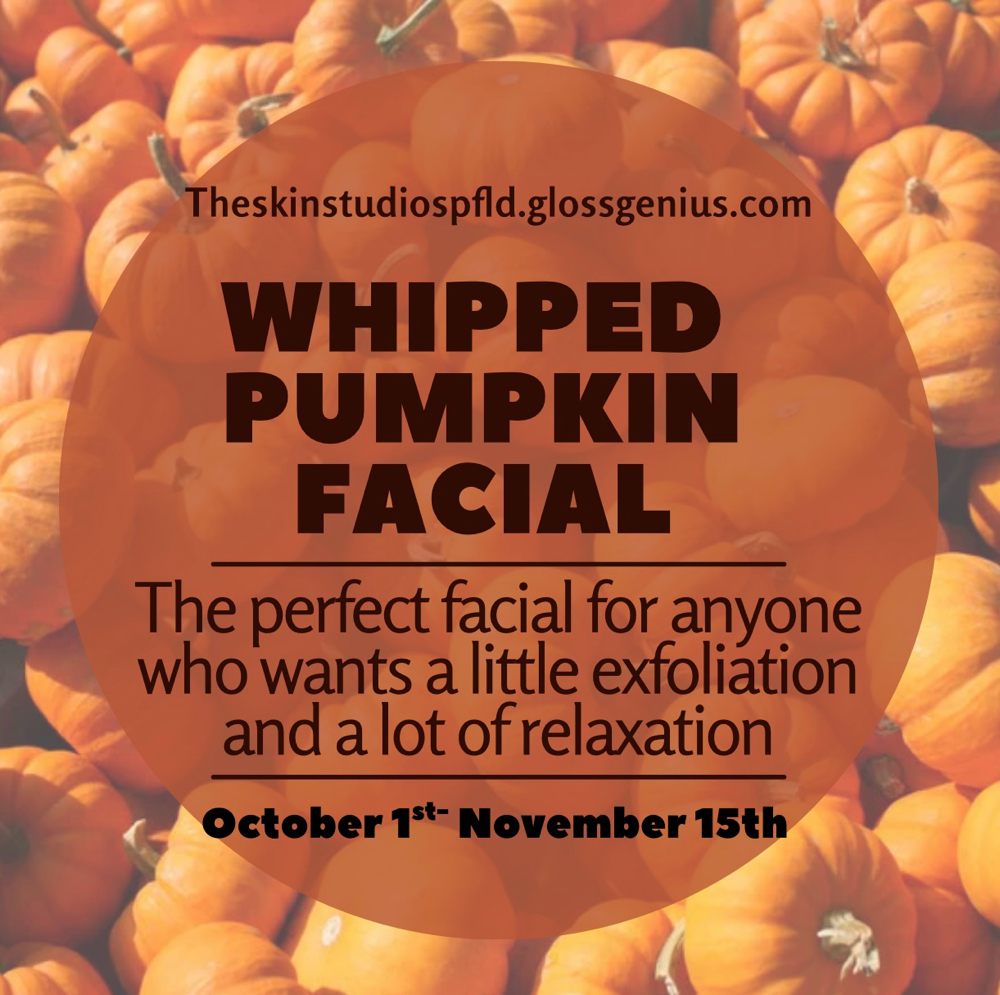 Seasonal Pumpkin Whip Facial
