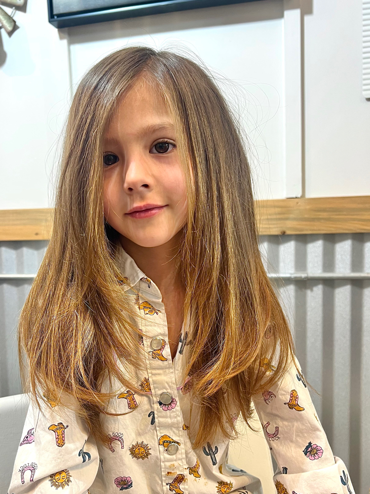 Little Belle's Haircut