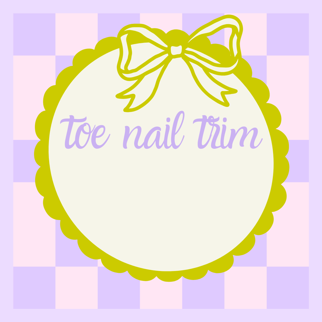 Toe Nail trim