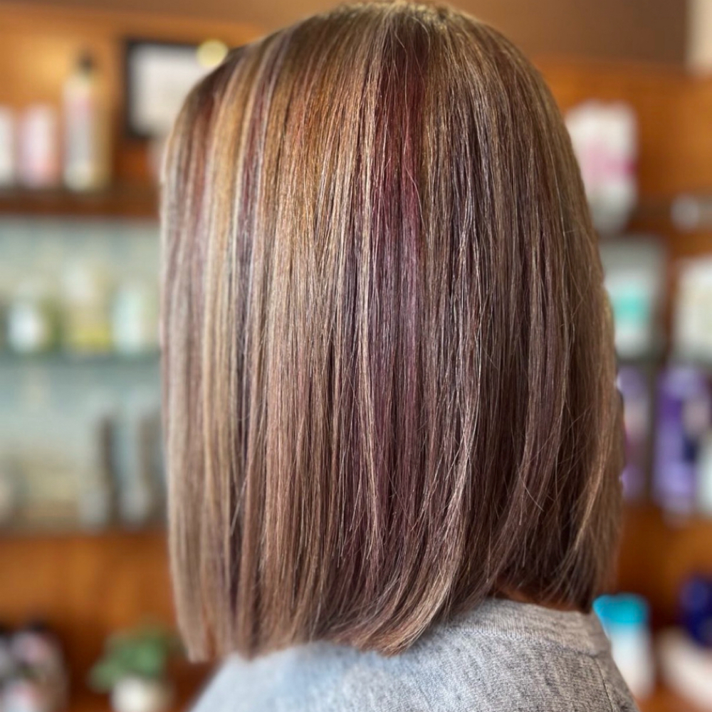 Color & Partail Highlight & Cut at Hair Magic by Irma in White Bear Lake, MN