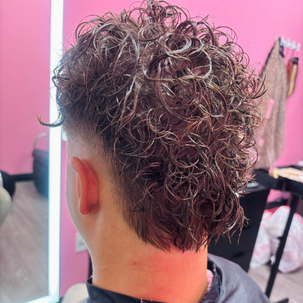 perm at KP Hair Studio in columbia, SC