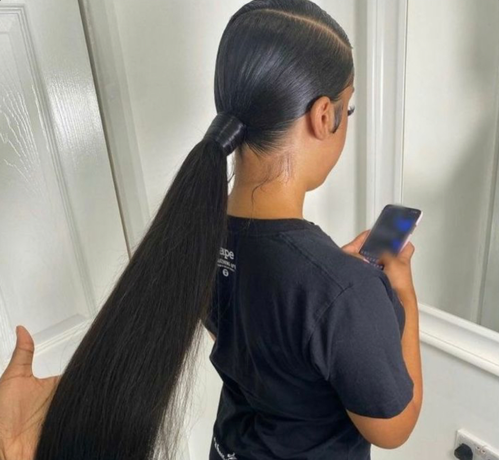 SIDE SWOOP PONYTAIL