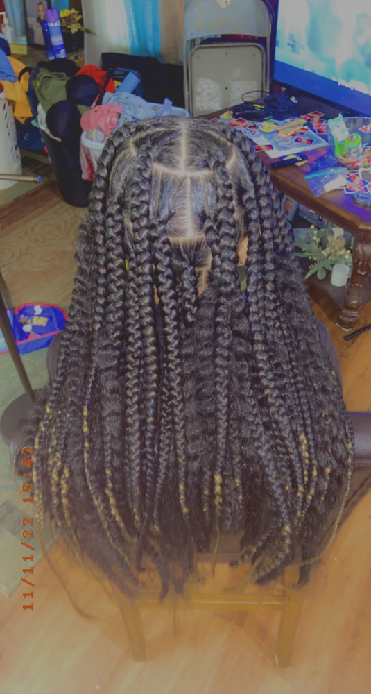 Large Bohemian Plaits