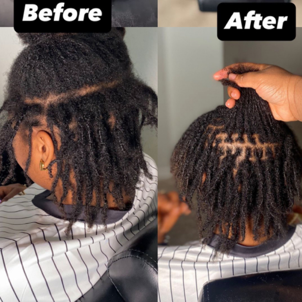 Interlocs Maintenance(Microlocs) at Nappylocs in Indianapolis, IN