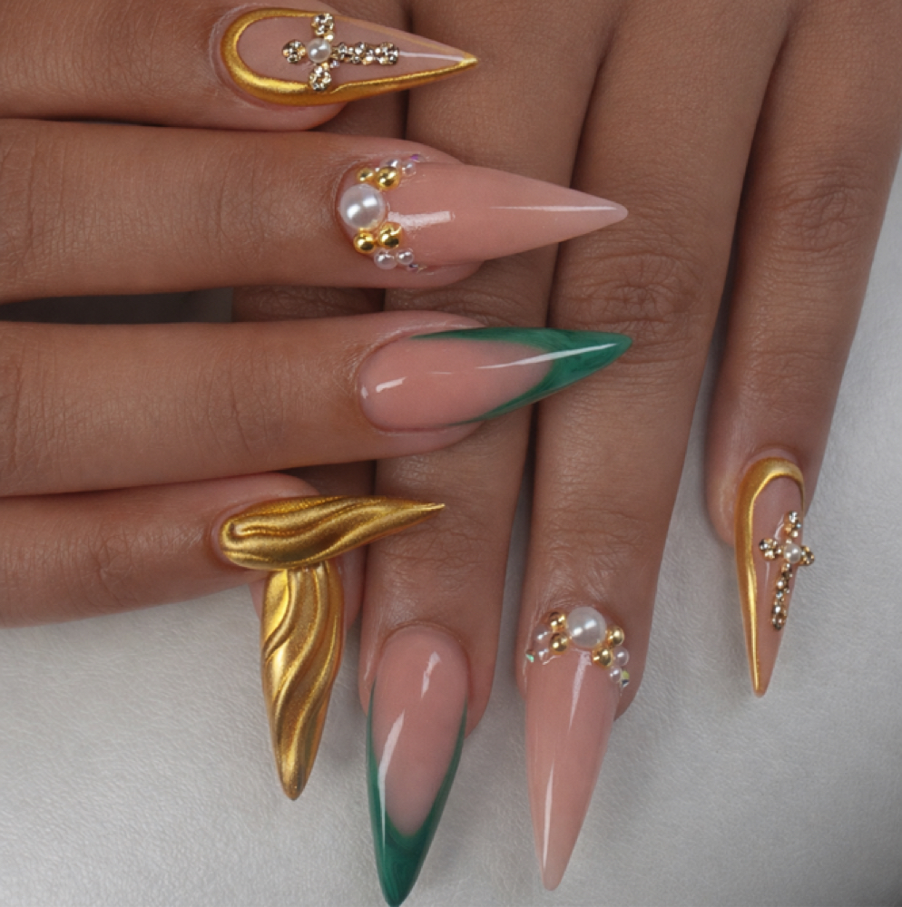 Emerald Royale✨ at Almo Nail Atelier in Butler, NJ