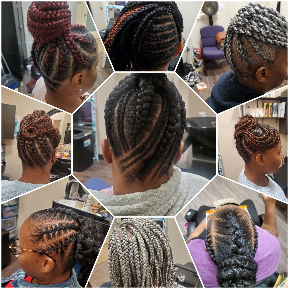 Feed in braids