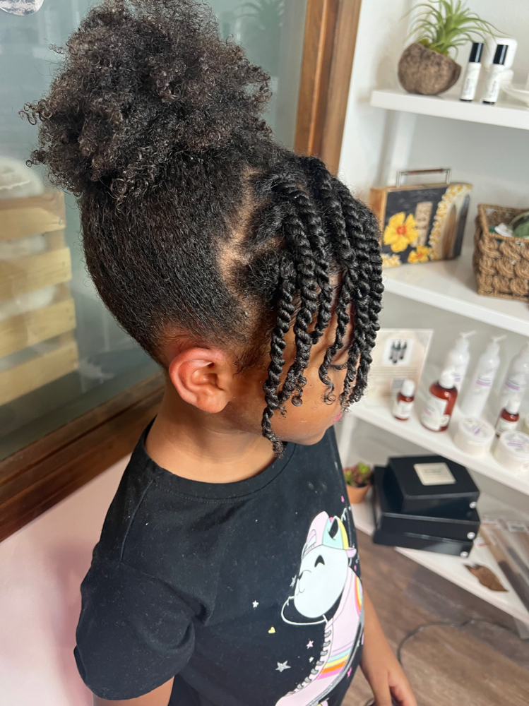 Kids Curly Cut (8 Yrs & Younger)