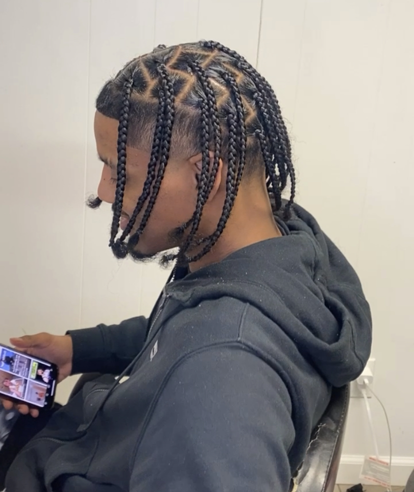 Male Box braids