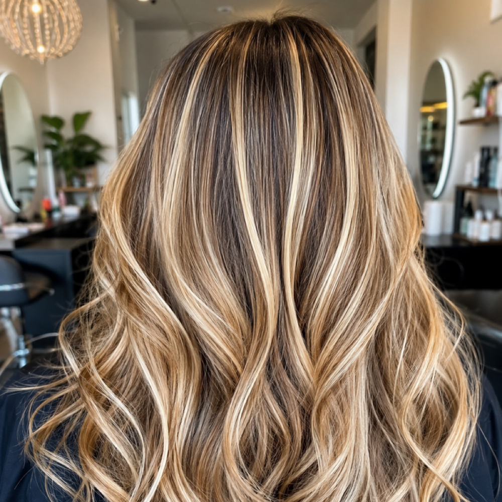 Classic Foil Highlight at Shine Hair Studio in San Carlos, CA