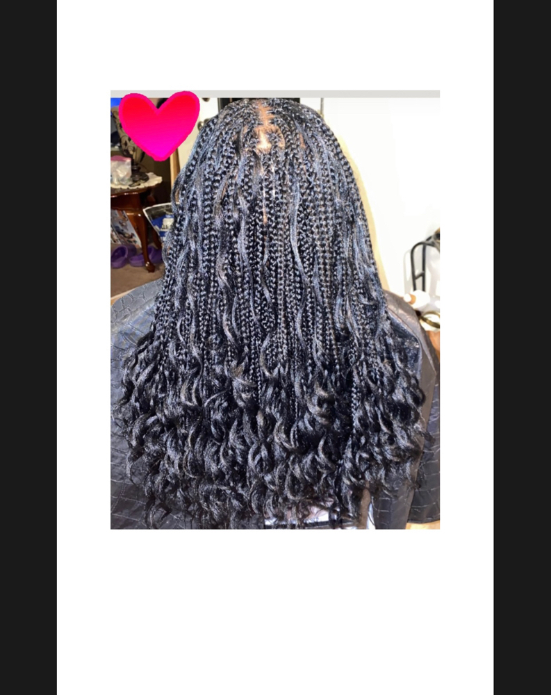 Bohemian Box Braids
