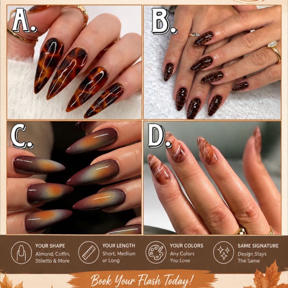 September Flash Designs at Haus of Claws LLC in Montgomery, NY
