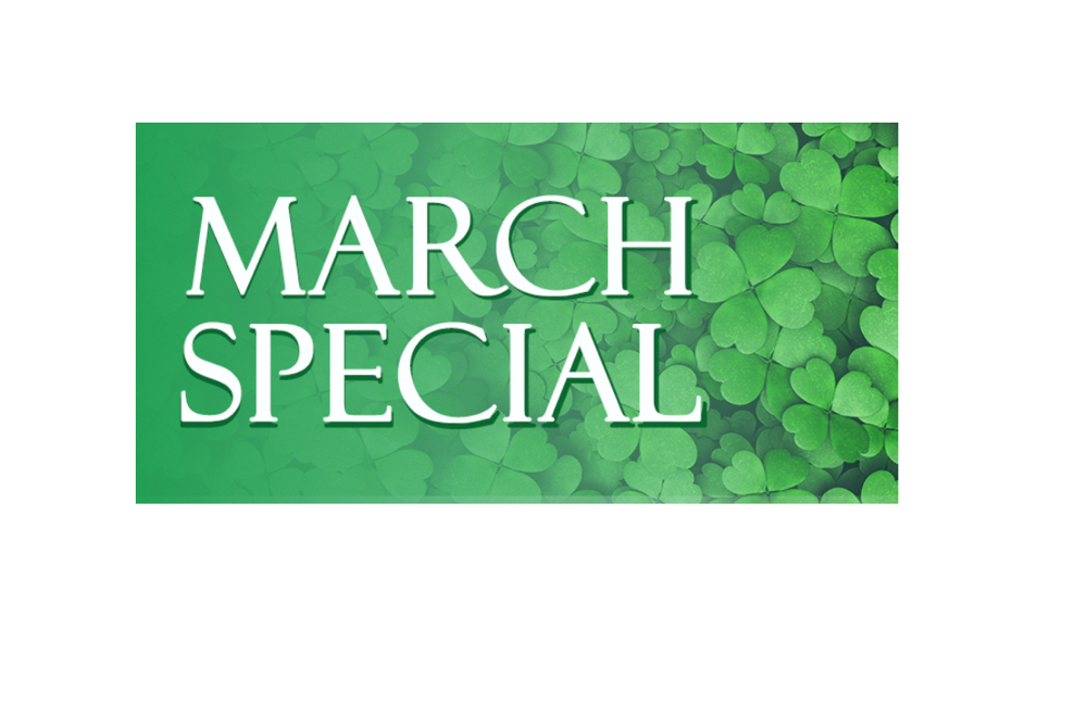 March special at Beauty Bomb Spa in Lawton, OK