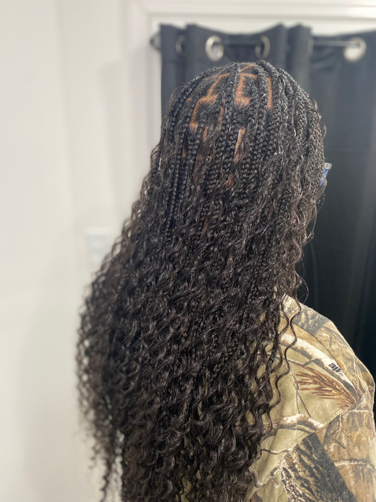 Boho Knotless Braids