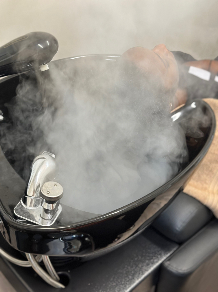 Shampoo + Steam Treatment