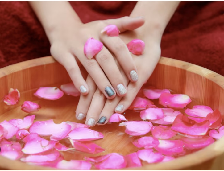 Rose Petal Manicure