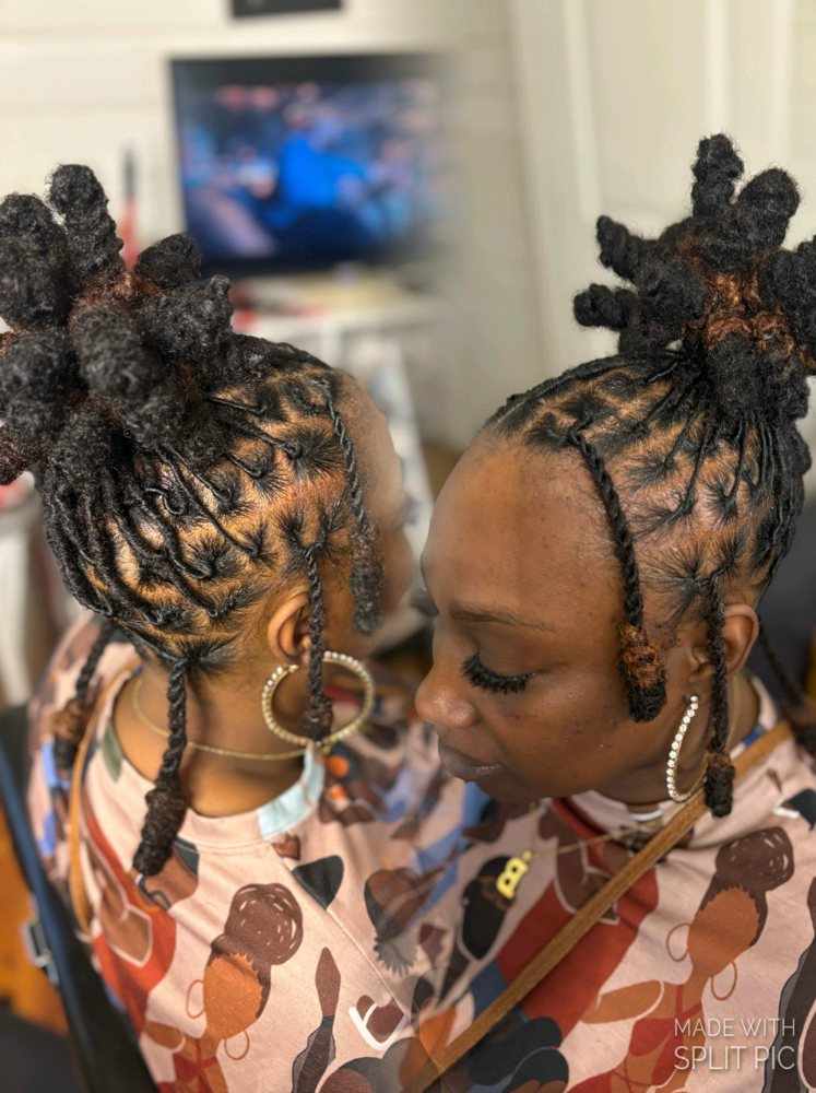 Loc Retwists at Laid By Ling Ling in Mobile, AL
