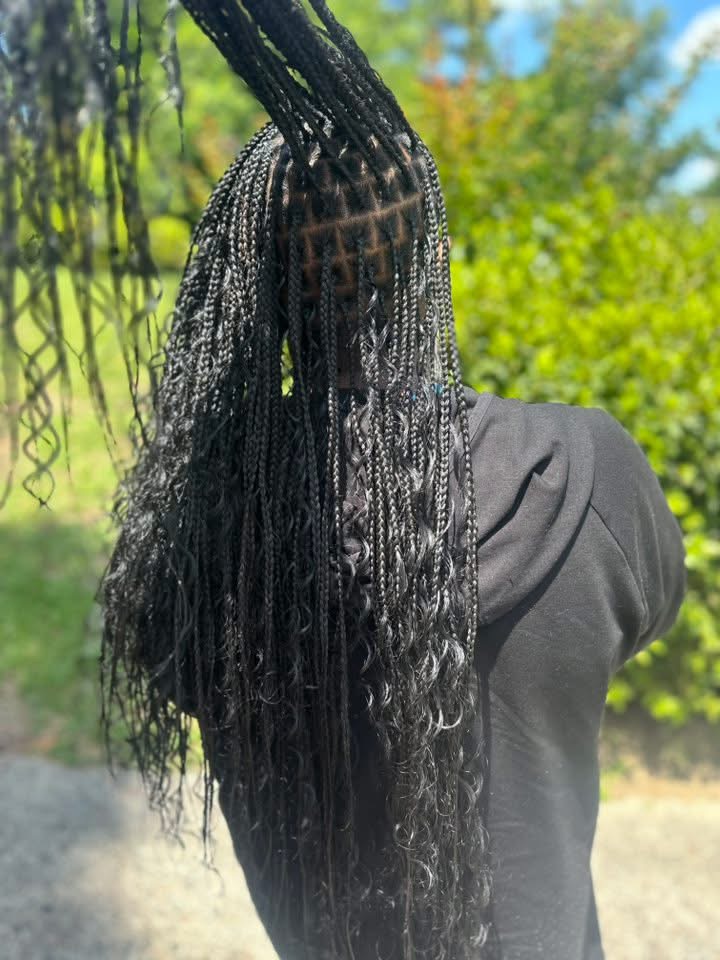 50” Waist Length Knotless at Crowned By Cierra in Augusta, GA