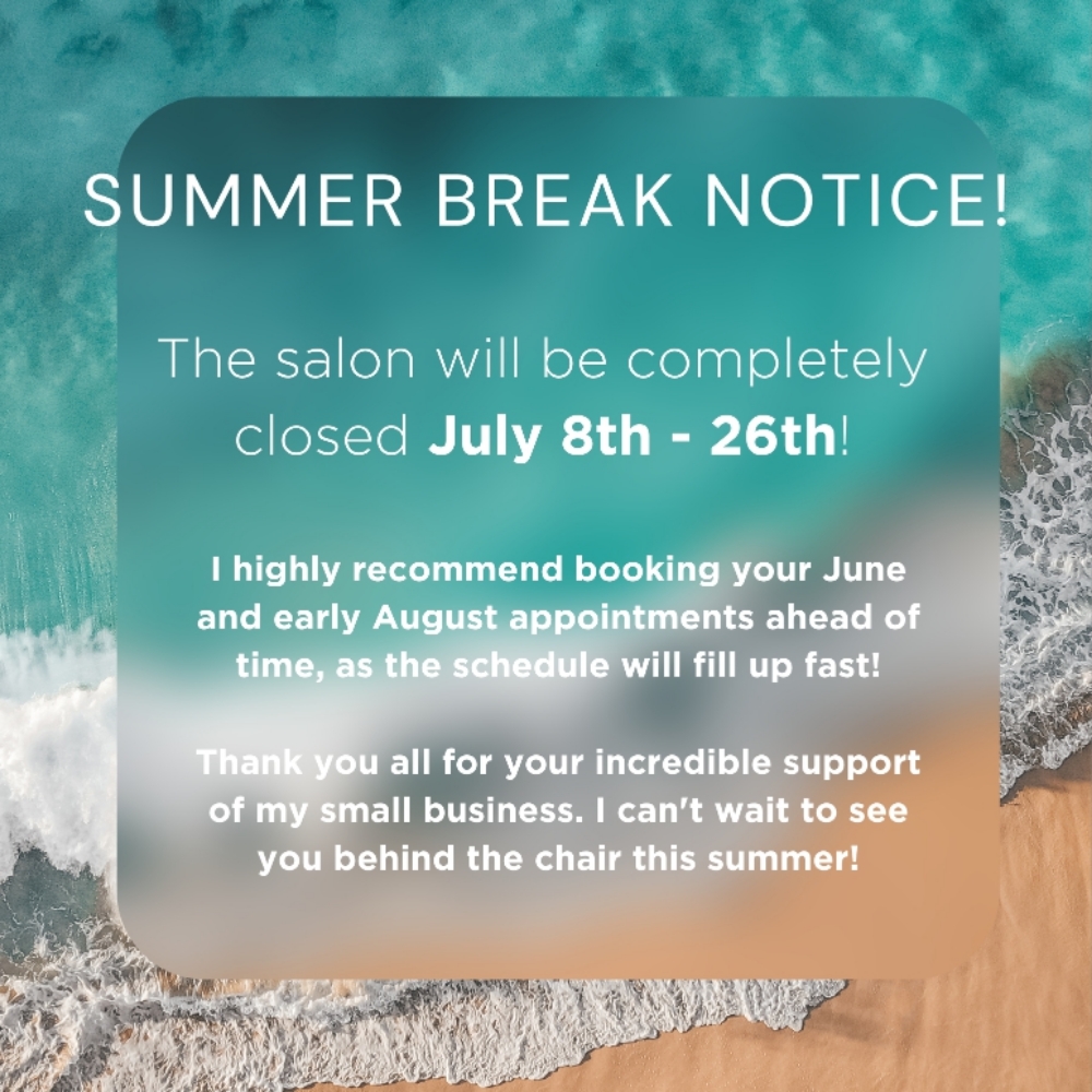 ☀️ Summer Availability ☀️ at Hair Theory in Broomfield, CO