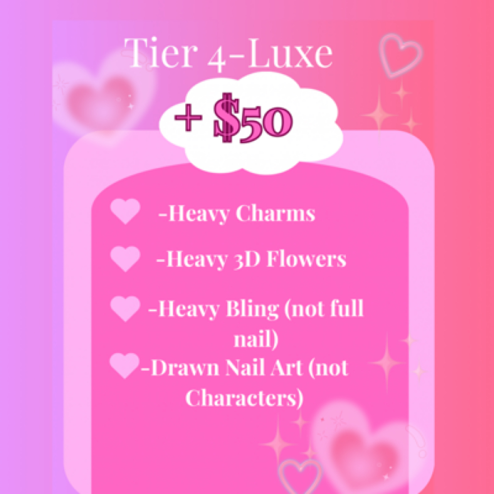 Tier 4- Luxe Fill In at Nailicious in Fayetteville, NC
