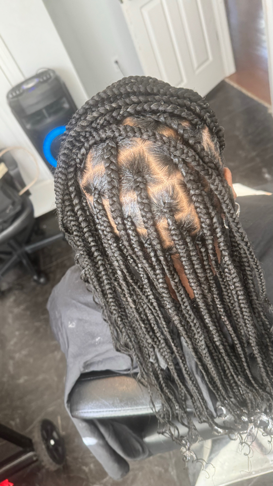 Kids Small Knotless Braids at Shirley Williams in Little Rock, AR
