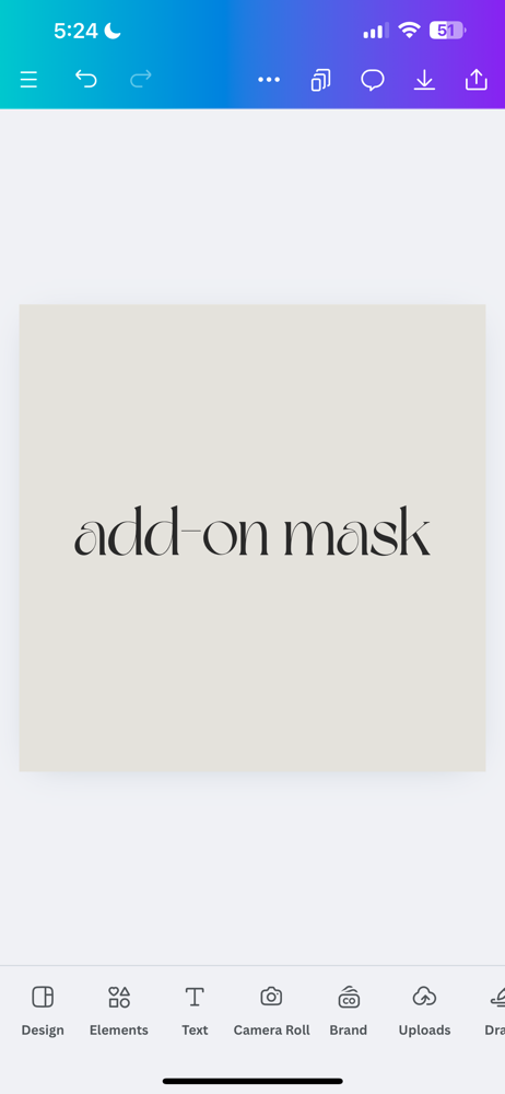 Add-On Hair Mask