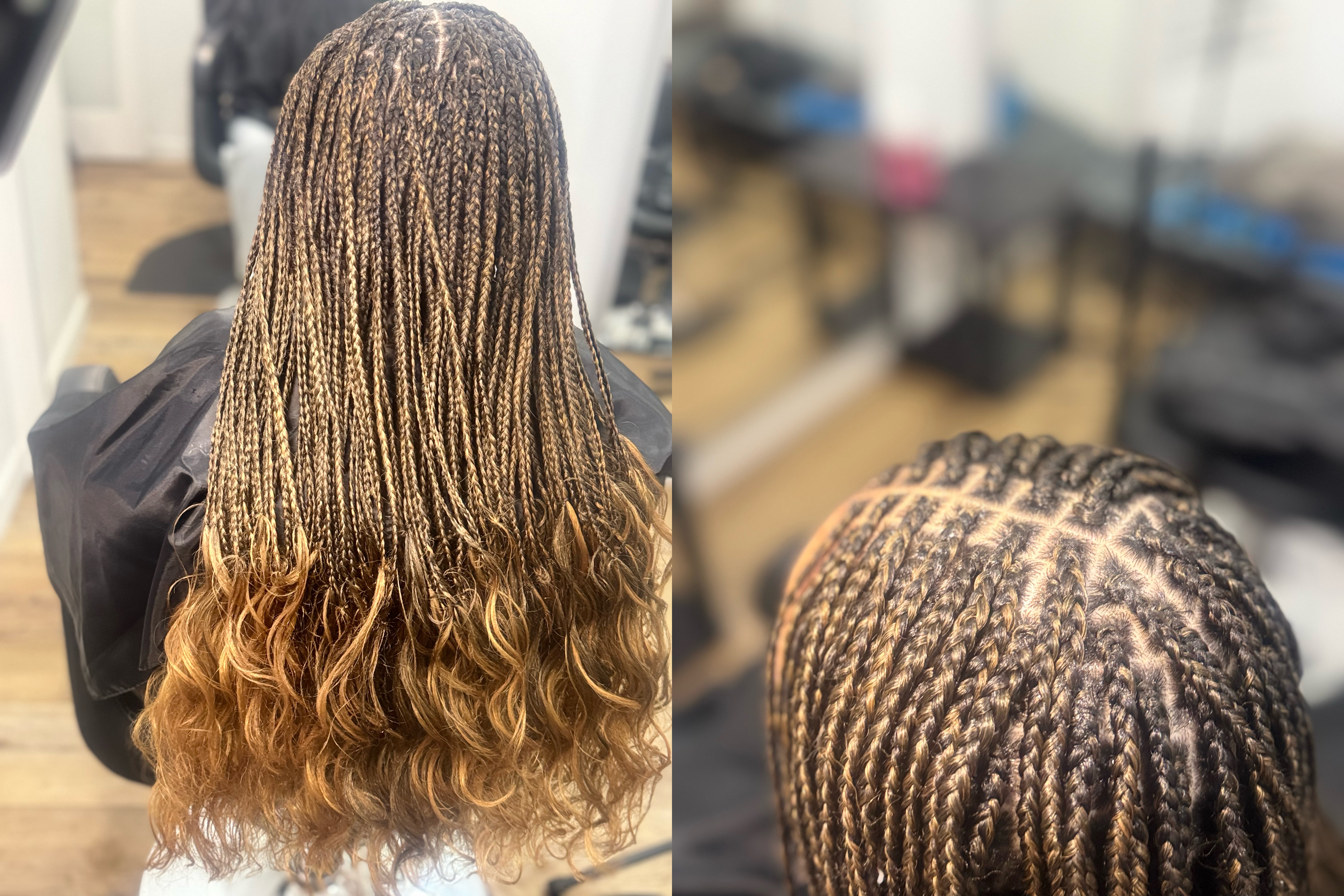 French Curls Boxbrais at Michou  HairBraiding in Anaheim, CA