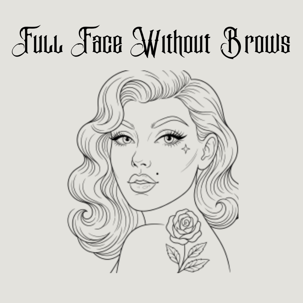Full Face W/O Brows at All Bodies in Santa Ana, CA