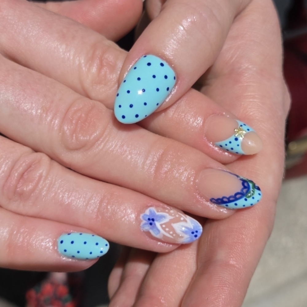 Acrylic Nails Short at Kays Perfectionist Nails in Jacksonville, FL