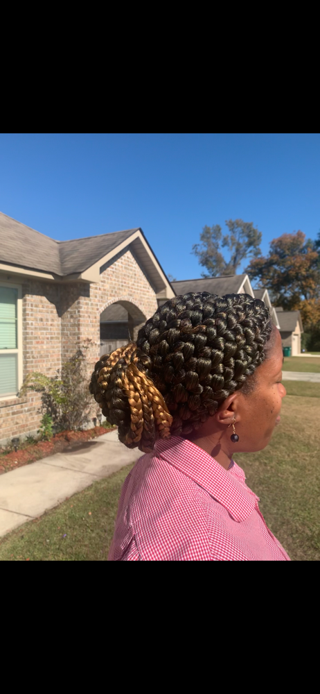 Large Feed In Braids